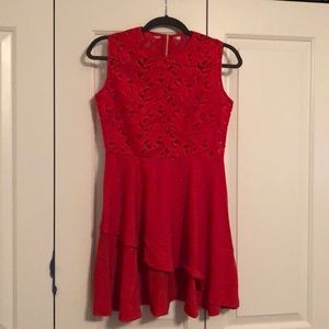 Beautiful Red Date Night Dress